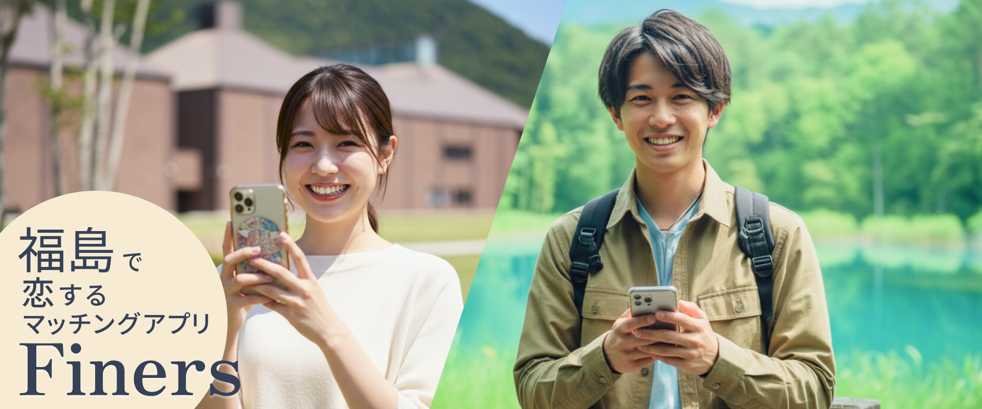 福島で恋するマッチングアプリ Finers